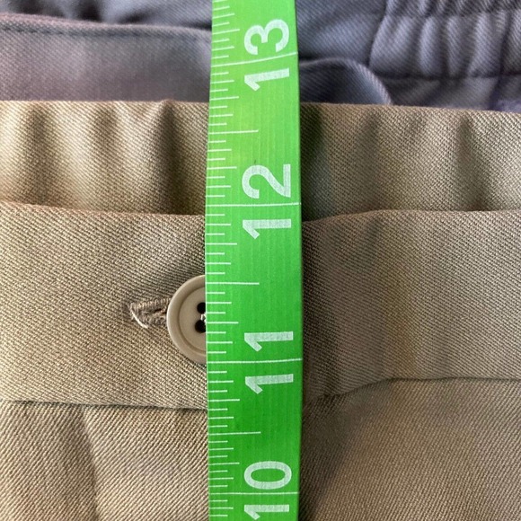 Linea By Louis Dell'Olio Pants Womens Sz 8 Beige Stretch Twill Chino Camel Tan - Picture 11 of 13